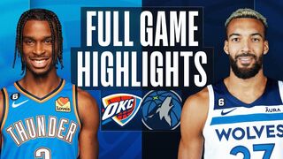 #6 TIMBERWOLVES at #1 THUNDER | FULL GAME 2 HIGHLIGHTS | May 22, 2025